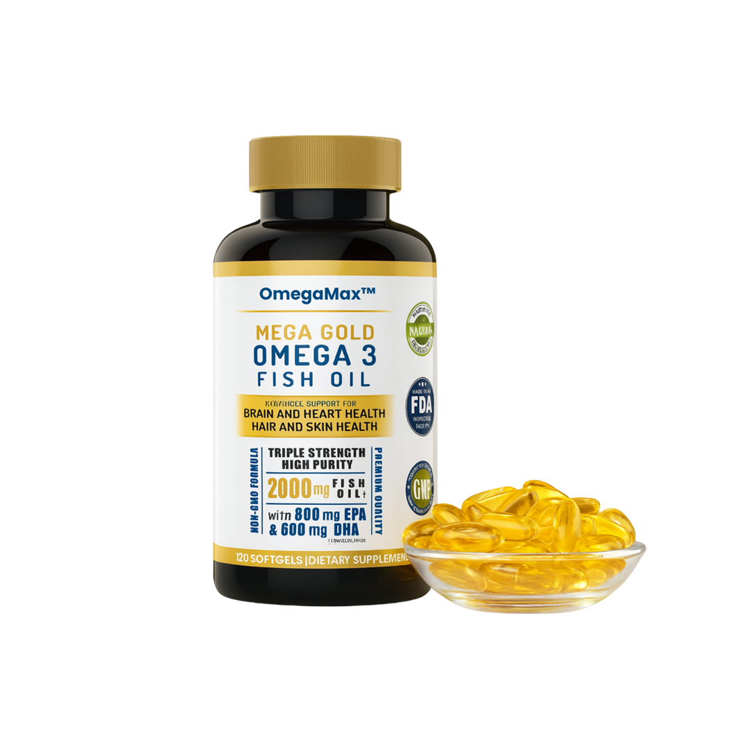 OmegaMax™ | Klinisk stærk omega-3 for skarpere kognitiv funktion