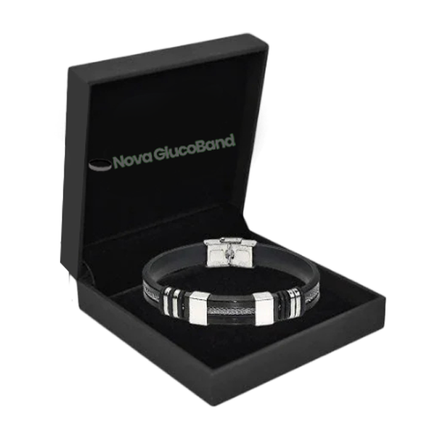 Nova GlucoBand™ TitanION armbånd | Reducerer blodsukkeret med op til 72 % på bare 7 dage!
