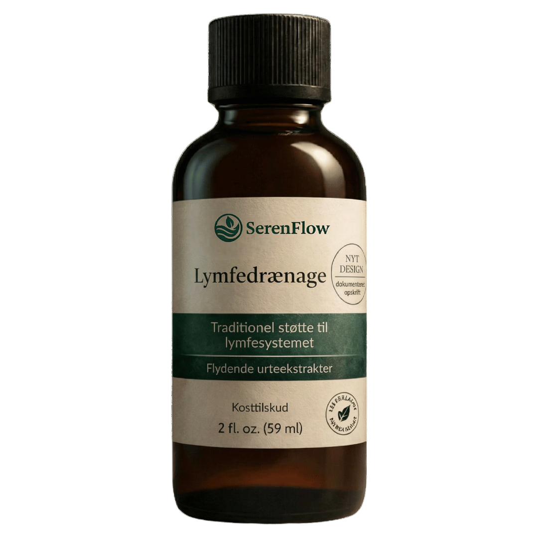 SerenFlow™ Afgiftende dråber – Naturlig lindring af væskeophobning i ansigt, mave og ben