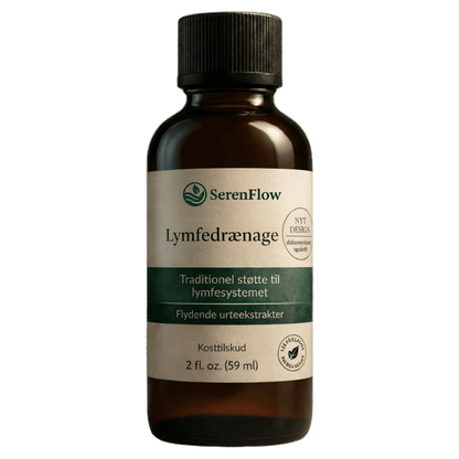 SerenFlow™ Afgiftende dråber – Naturlig lindring af væskeophobning i ansigt, mave og ben