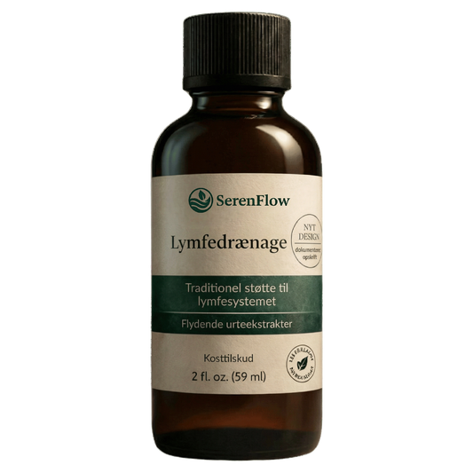 SerenFlow™ Afgiftende dråber – Naturlig lindring af væskeophobning i ansigt, mave og ben
