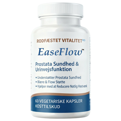 EaseFlow™ Prostata-støtte | Genopret en sund prostatafunktion på bare 7 dage!