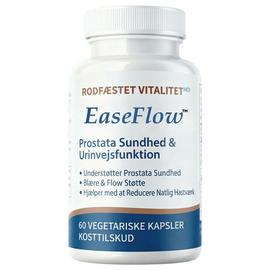 EaseFlow™ Prostata-støtte | Genopret en sund prostatafunktion på bare 7 dage!