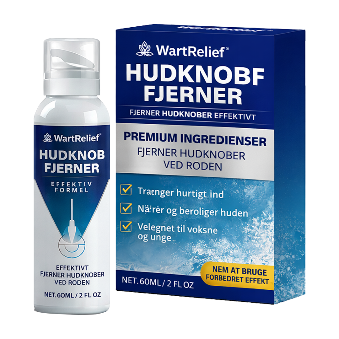 WartRelief™ Vortecreme | Glat, vortefri hud for altid - på 4 dage!