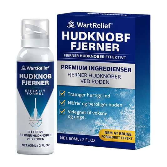WartRelief™ Vortecreme | Glat, vortefri hud for altid - på 4 dage!