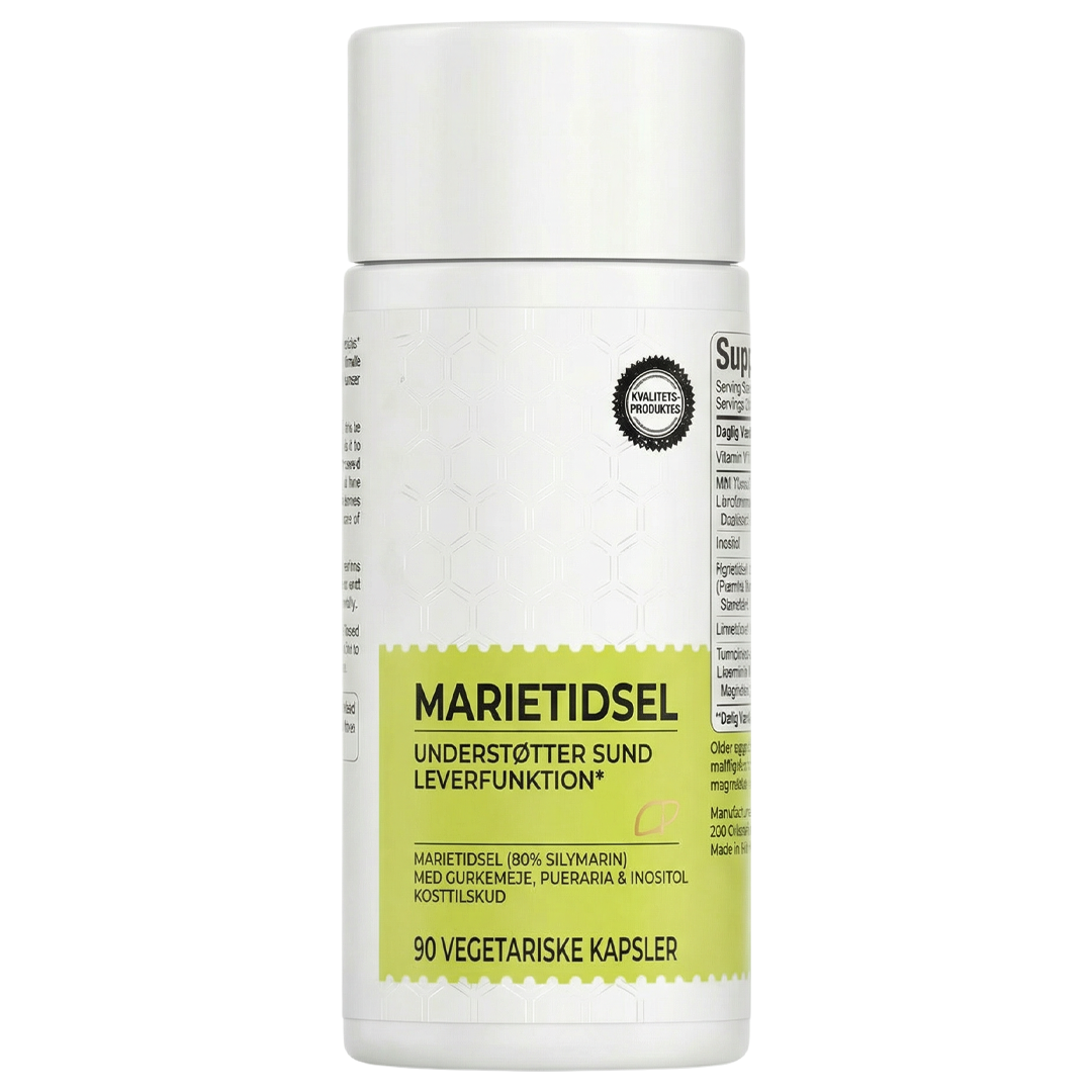 Milk Thistle Liver Detox™ | 91 % oplevede mindre oppustethed og følte sig lettere inden for 4 dage