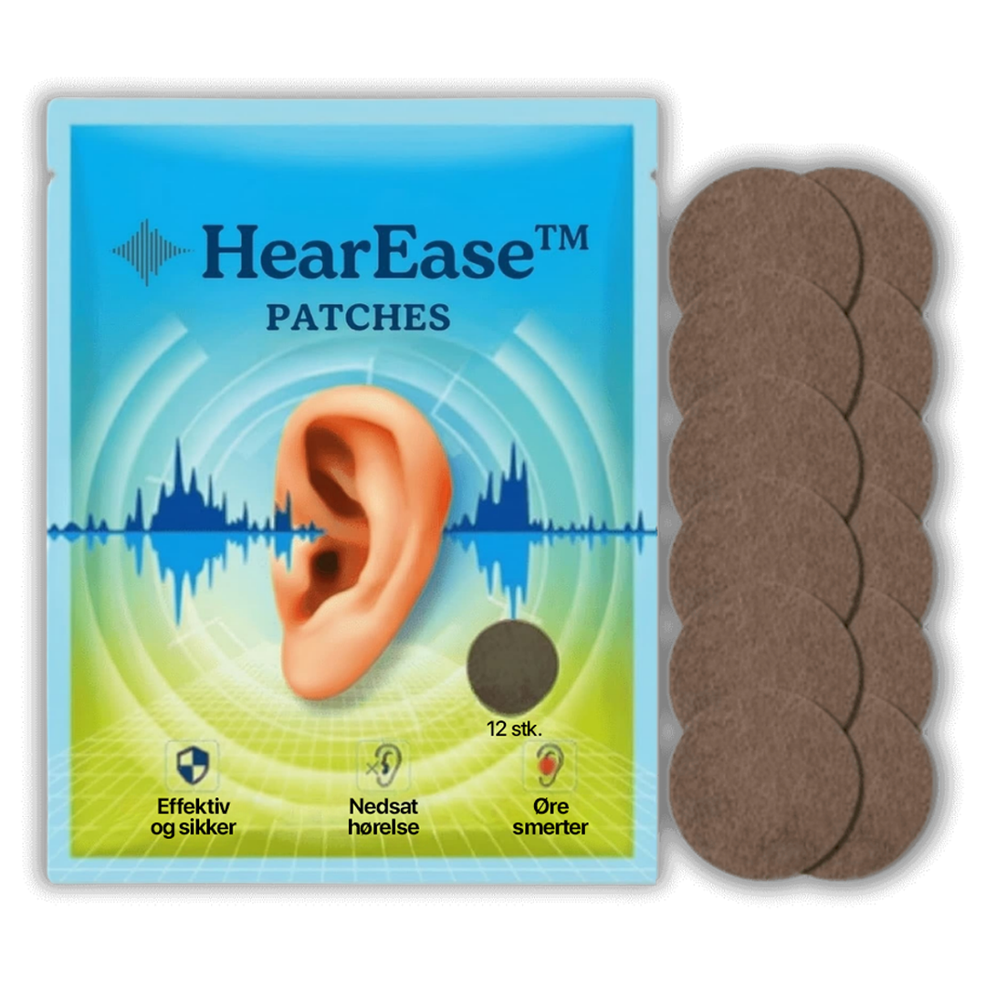 HearEase™ Patch | Stopper tinnitus naturligt på 24 timer!