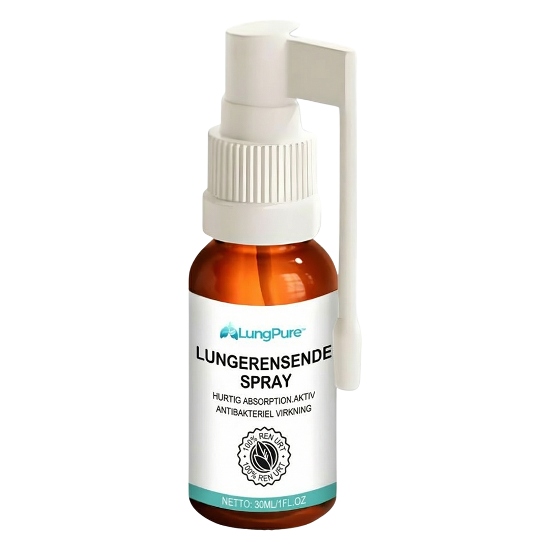 LungPure™ | Fjerner op til 92 % af det ophobede slim i lungerne på bare 48 timer