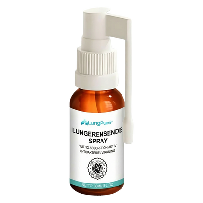 LungPure™ | Fjerner op til 92 % af det ophobede slim i lungerne på bare 48 timer