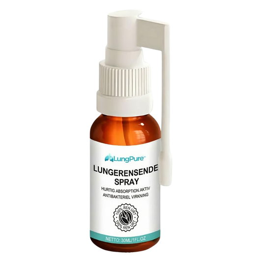 LungPure™ | Fjerner op til 92 % af det ophobede slim i lungerne på bare 48 timer