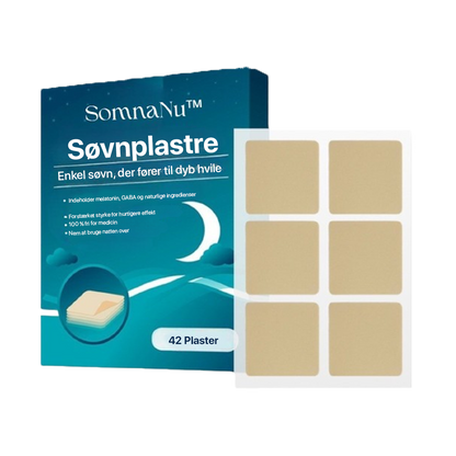 SomnaNu™ søvnplaster I Sover over 8 timer allerede den første n
