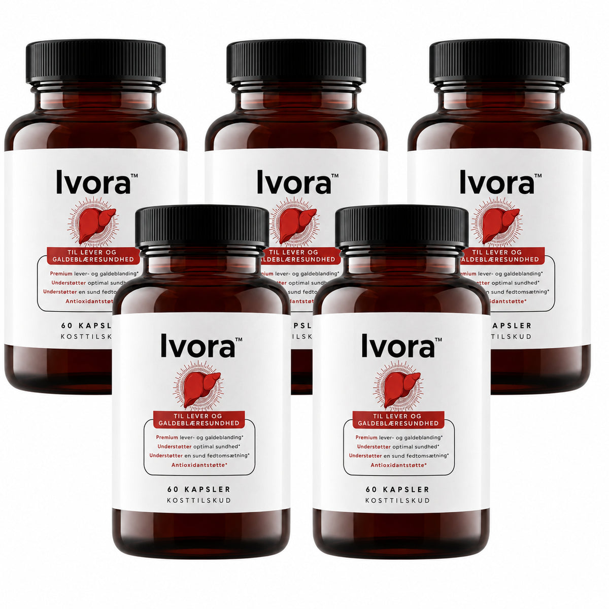 Ivora™ Leverformlen, der gør tyk galde mere flydende, frigiver fastsiddende mavefedt og giver dig energien tilbage