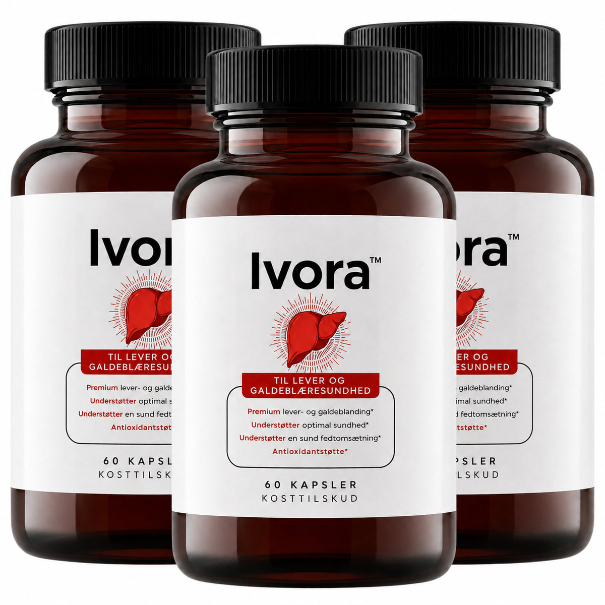 Ivora™ Leverformlen, der gør tyk galde mere flydende, frigiver fastsiddende mavefedt og giver dig energien tilbage