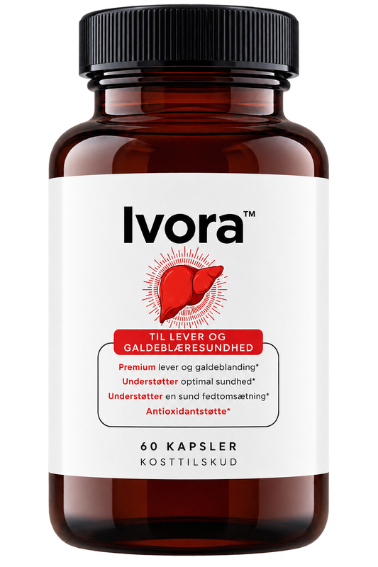 Ivora™ Leverformlen, der gør tyk galde mere flydende, frigiver fastsiddende mavefedt og giver dig energien tilbage