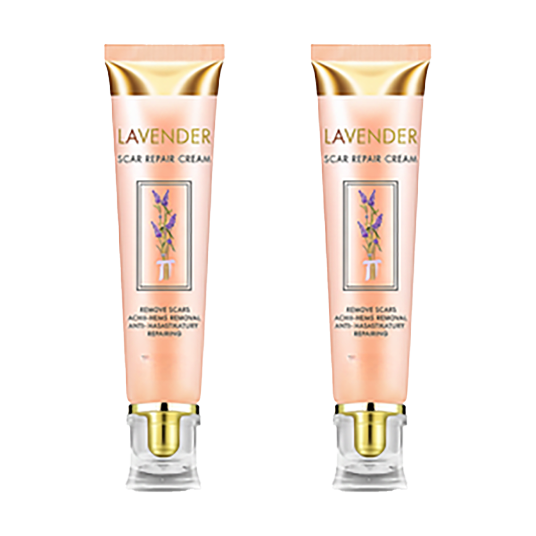 Lavender Scar Repair Cream |  Fjerner ar med 97 % på bare 4 uge