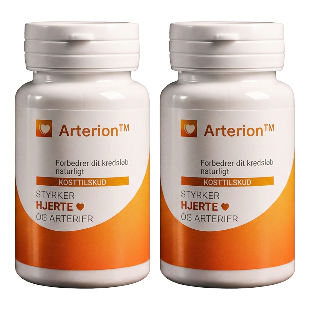 Arterion™ Øjeblikkelige hjerte- Og Karsystem-Kapsler | Renser 93% af blodkarrene på 3 dage!