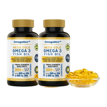 OmegaMax™ | Klinisk stærk omega-3 for skarpere kognitiv funktion