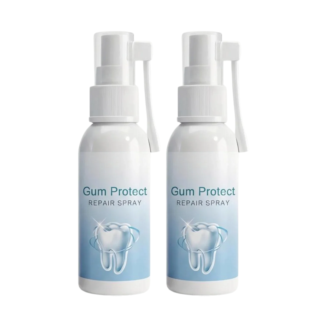 GumSpray™ revitaliserer tandkødet og hjælper med at gøre tænderne lysere allerede inden for den første uge.