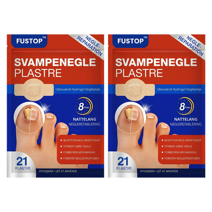 FUSTOP™ Plastre mod neglesvamp | Slut med pinlige situationer på grund af neglesvamp – på bare 14 dage!