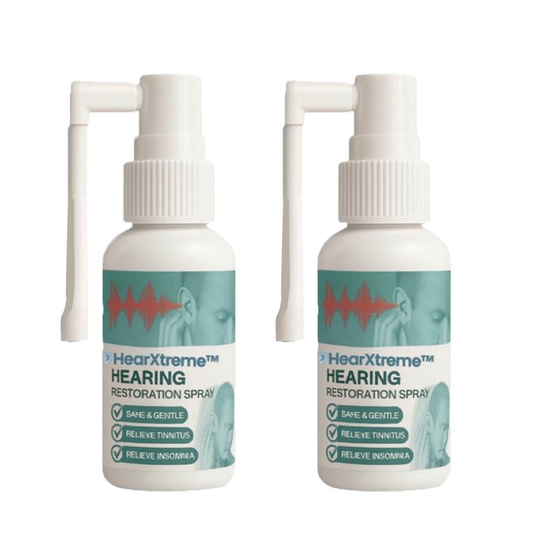 HearXtreme™ ørespray | Hør op til 99 % bedre på bare 72 timer