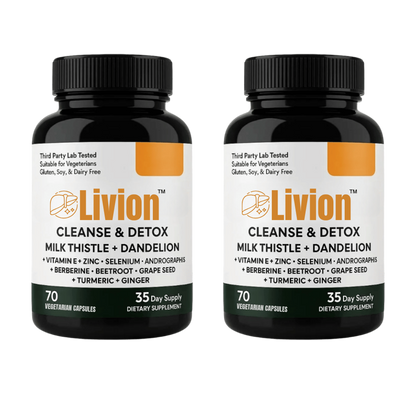 Livion™ | Gendan leveren op til 4× hurtigere og fjern 95 % af giftstofferne på bare 1 uge!