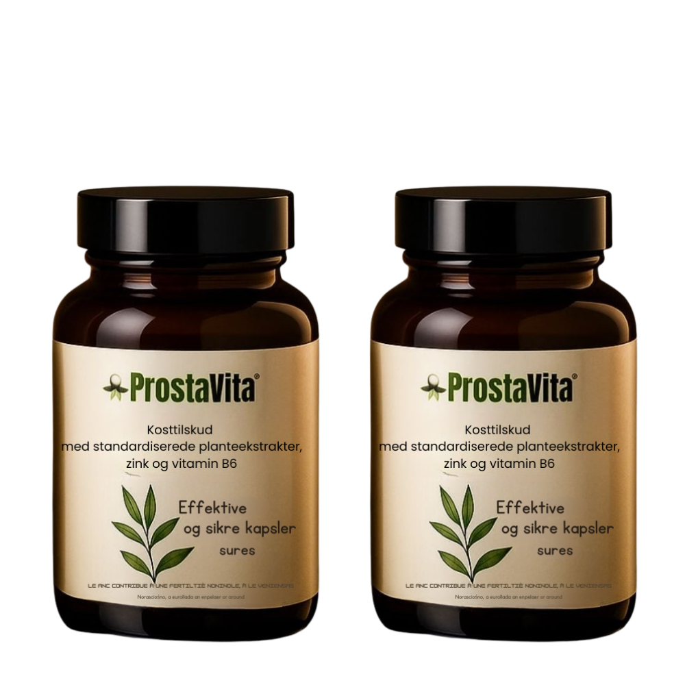 ProstaVita™ | Reducer prostatabetændelse med op til 95 % på 5 dage!