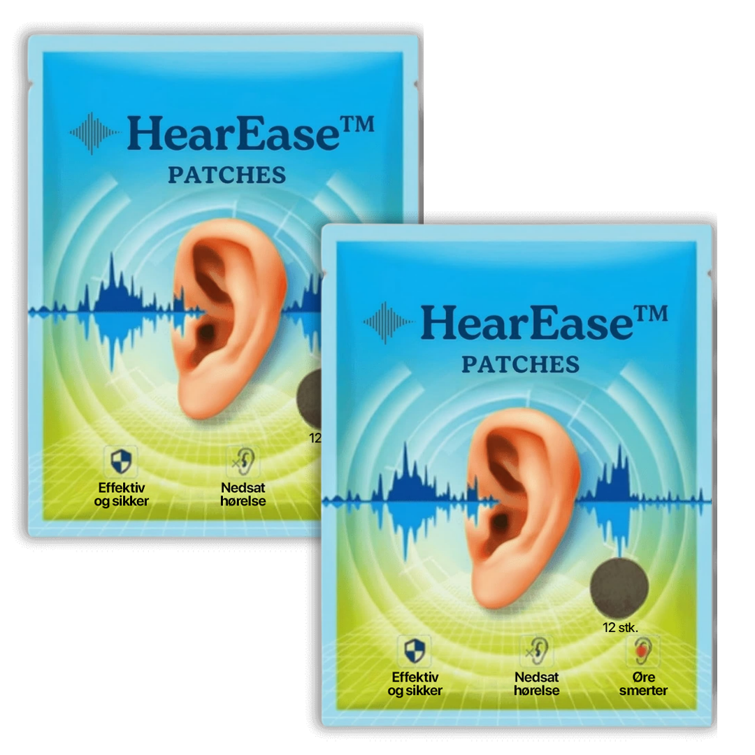 HearEase™ Patch | Stopper tinnitus naturligt på 24 timer!