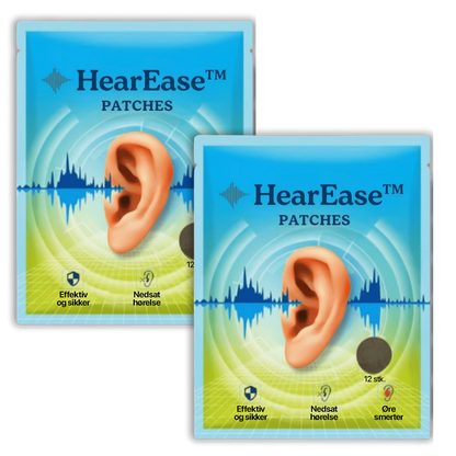 HearEase™ Patch | Stopper tinnitus naturligt på 24 timer!