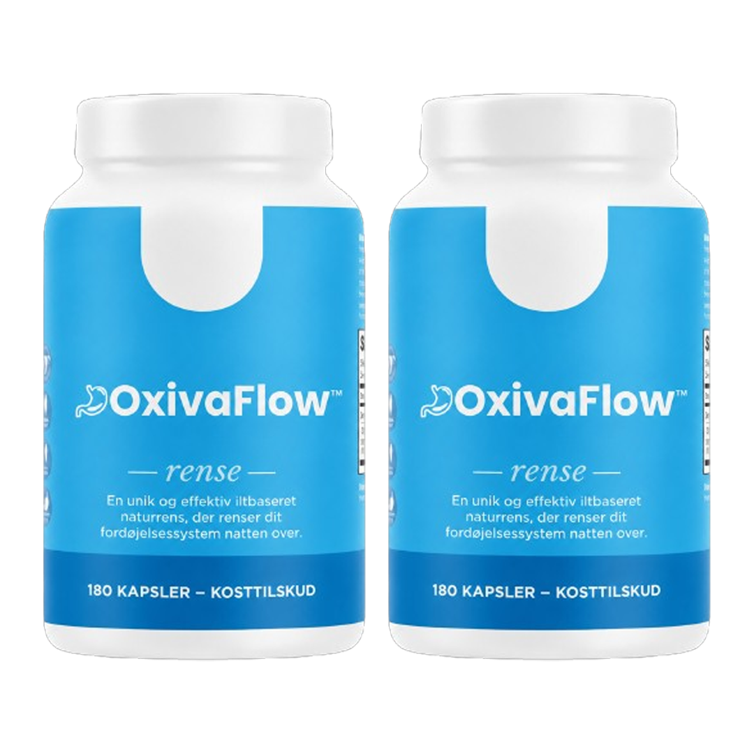 OxivaFlow™ | Opløser skånsomt hård og fastsiddende afføring & giver behagelige toiletbesøg på bare 3 dage