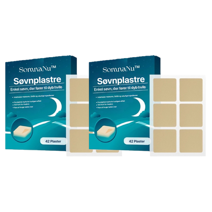 SomnaNu™ søvnplaster I Sover over 8 timer allerede den første n