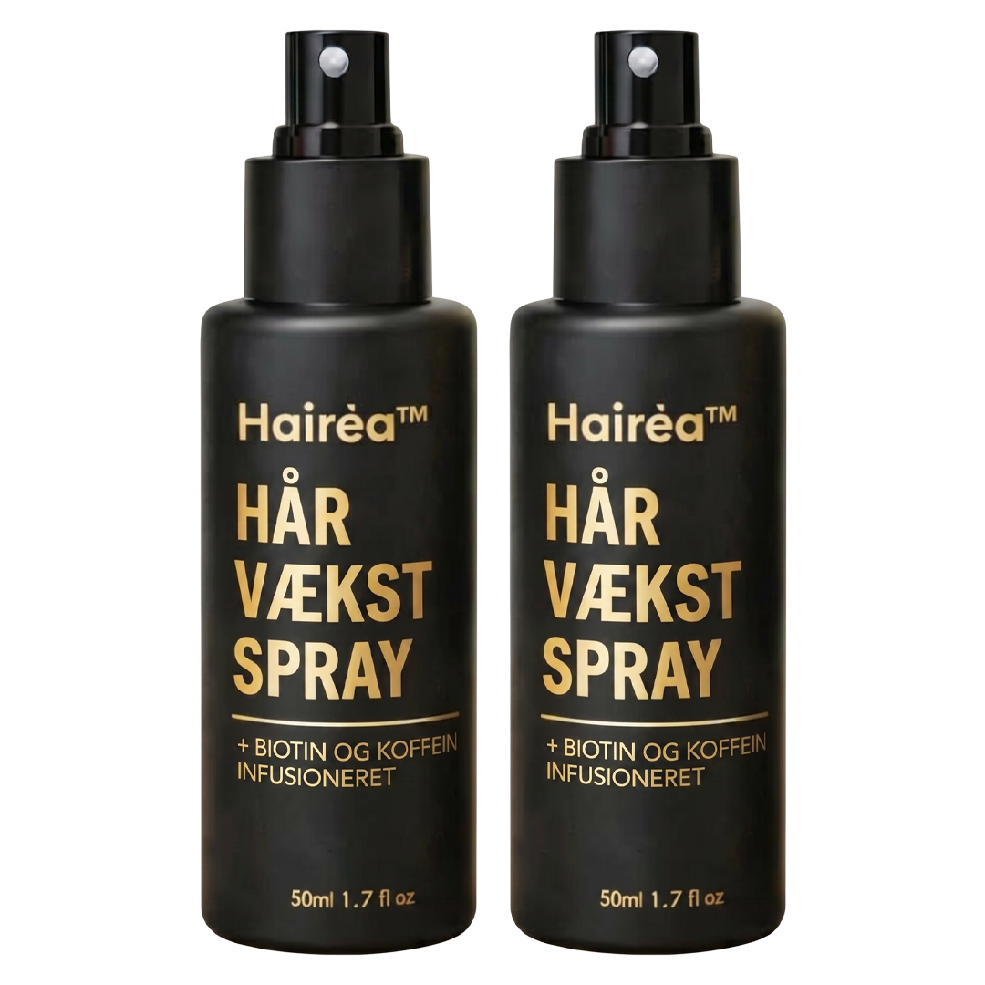 Hairéa™ | Mindsker hårtab og giver dig synligt fyldigere og tykkere hår på bare 14 dage