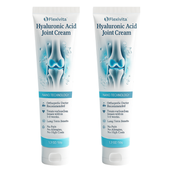 FlexiVita™ Joint Cream | Reducerer knæsmerter med op til 87 % – på bare 48 timer!