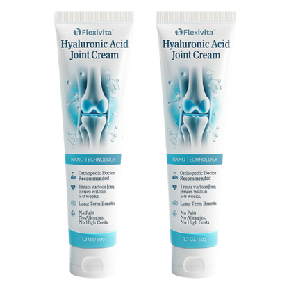 FlexiVita™ Joint Cream | Reducerer knæsmerter med op til 87 % – på bare 48 timer!