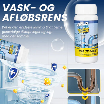 WildTornado™ – Kraftfuld Afløbsrens til Frie Rør