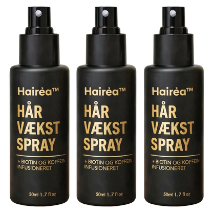 Hairéa™ | Mindsker hårtab og giver dig synligt fyldigere og tykkere hår på bare 14 dage