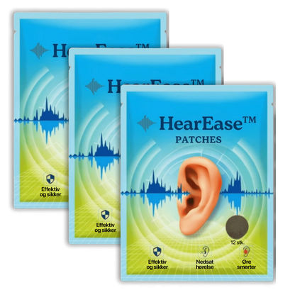 HearEase™ Patch | Stopper tinnitus naturligt på 24 timer!