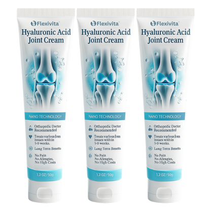 FlexiVita™ Joint Cream | Reducerer knæsmerter med op til 87 % – på bare 48 timer!