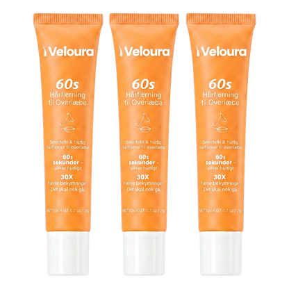 Veloura™ | Fjern ansigtshår permanent på kun 60 sekunder!