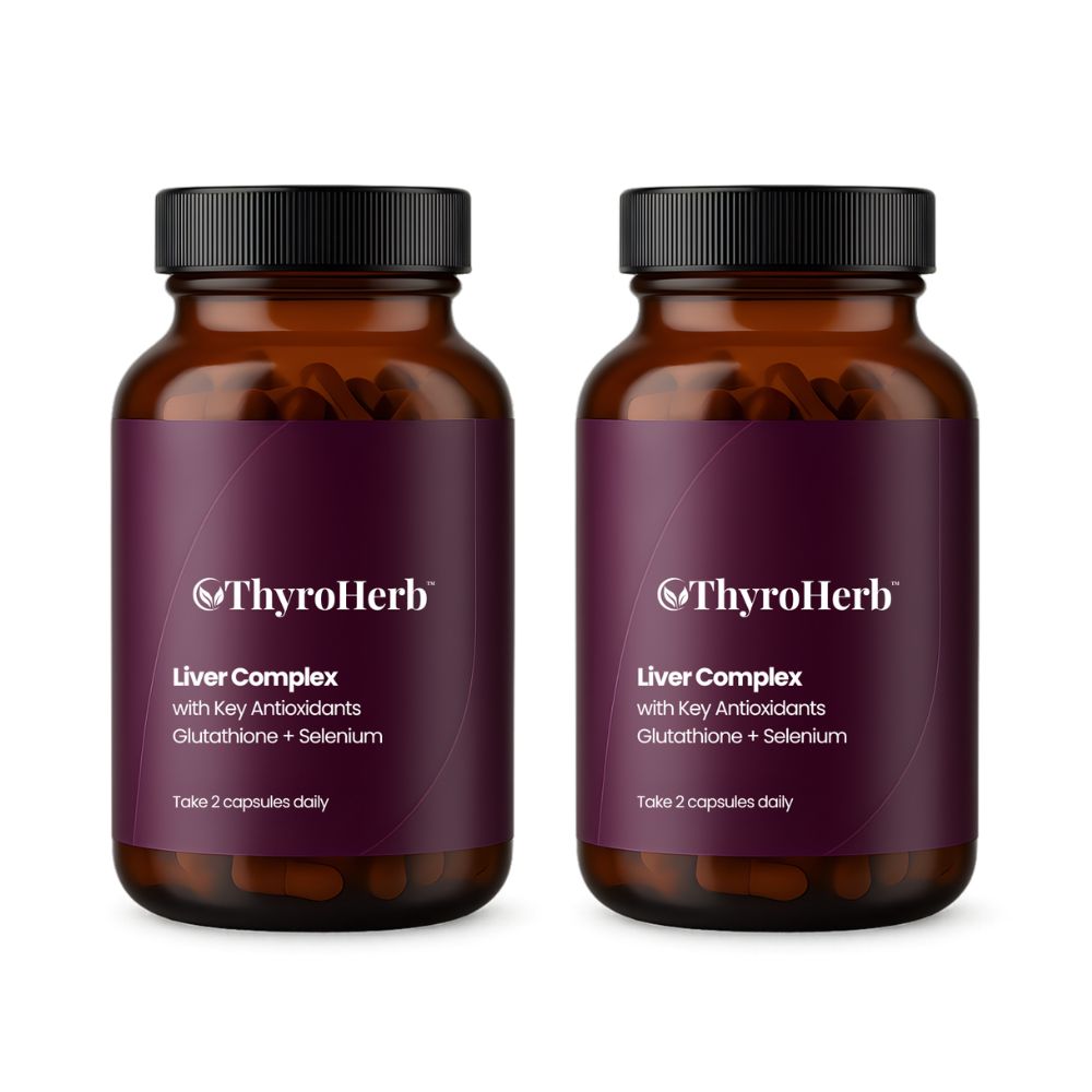 ThyroHerb™ Støtte til skjoldbruskkirtel og lever | Gendan din energi, dit hår og dit stofskifte på 7 dage