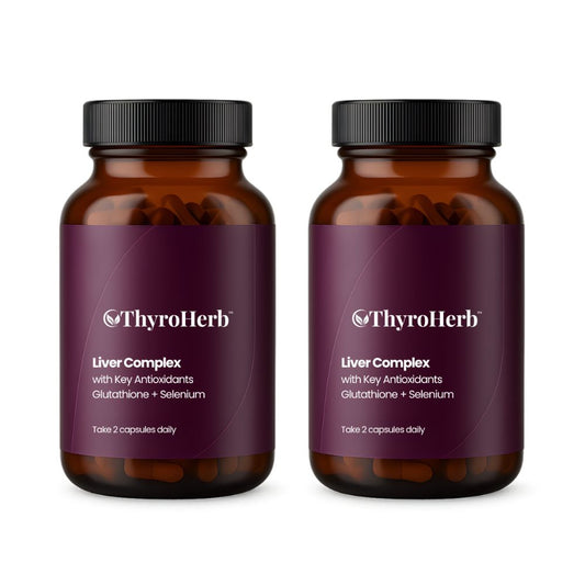 ThyroHerb™ Støtte til skjoldbruskkirtel og lever | Gendan din energi, dit hår og dit stofskifte på 7 dage