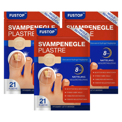 FUSTOP™ Plastre mod neglesvamp | Slut med pinlige situationer på grund af neglesvamp – på bare 14 dage!