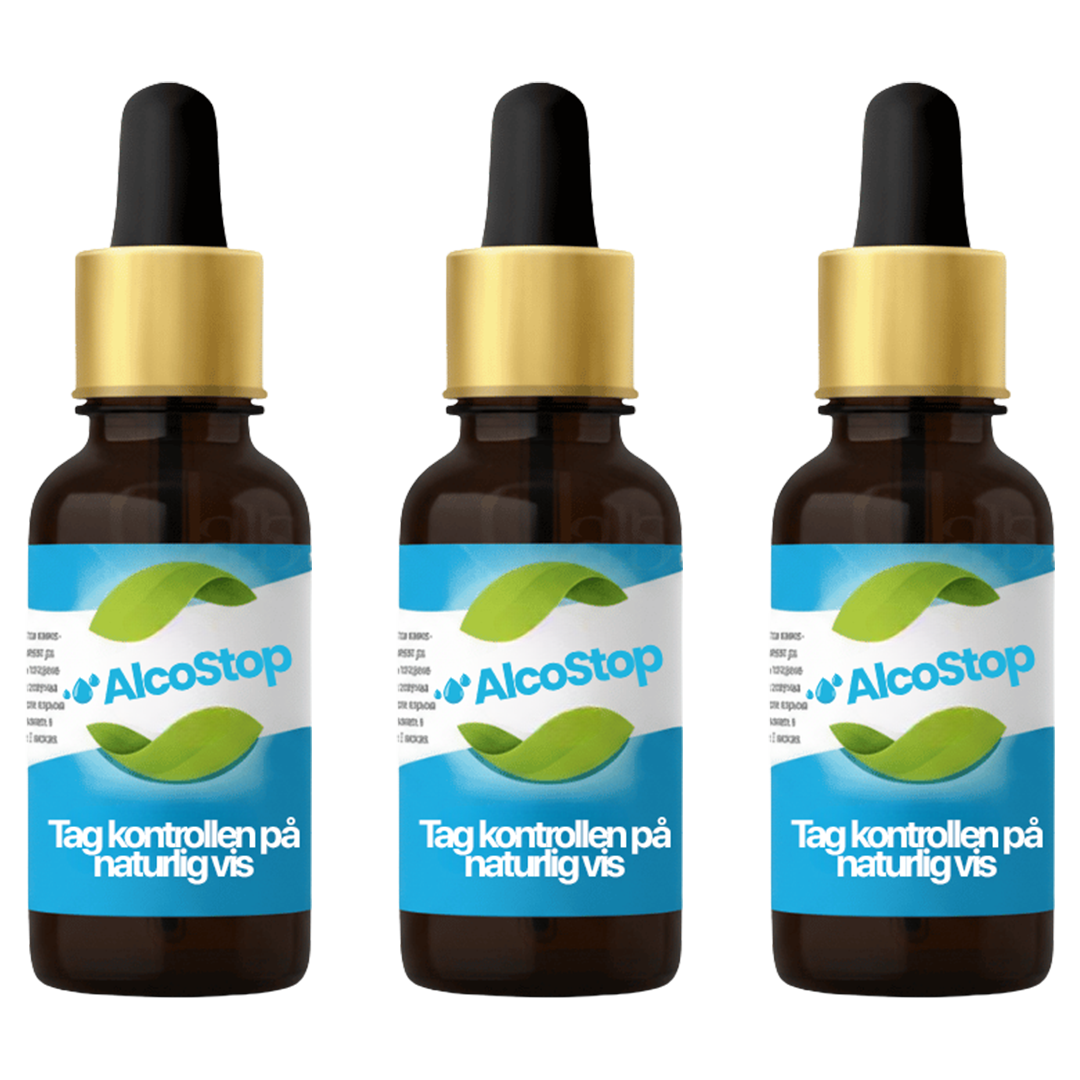 AlcoStop™ Dråber | Bliv fri af alkohol på 7 dage