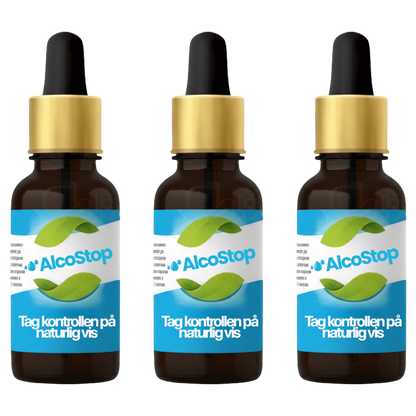 AlcoStop™ Dråber | Bliv fri af alkohol på 7 dage