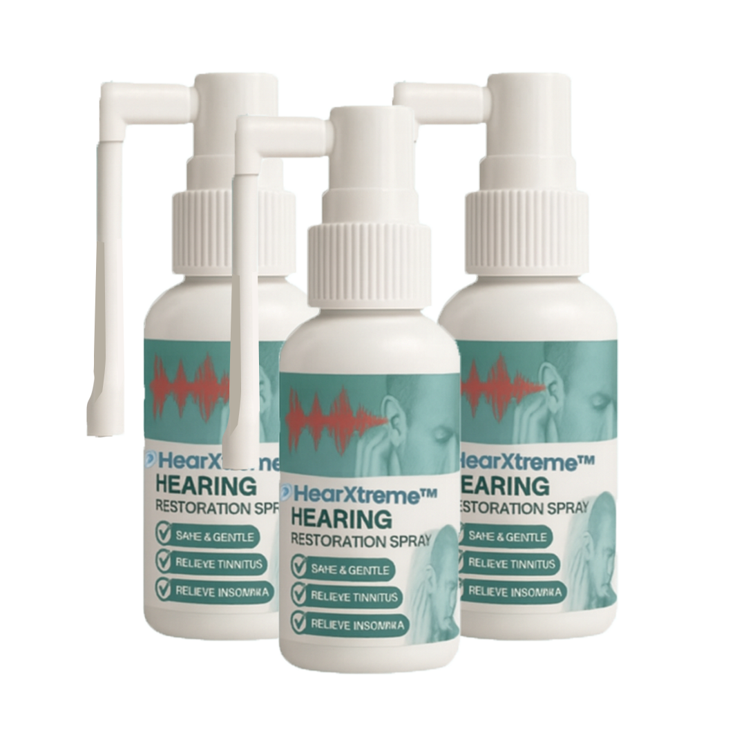 HearXtreme™ ørespray | Hør op til 99 % bedre på bare 72 timer