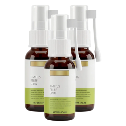 TiniDrops™ TinniRelief Spray understøtter blidt dine ører og lindrer generende ringen, så du kan nyde fred, koncentration og rolig søvn hver dag.