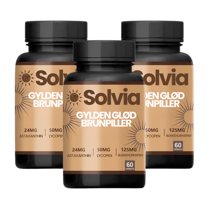 Solvia™ | Giver dig en jævn helkropsbrun på 2 uger helt uden sol eller selvbrunercremer