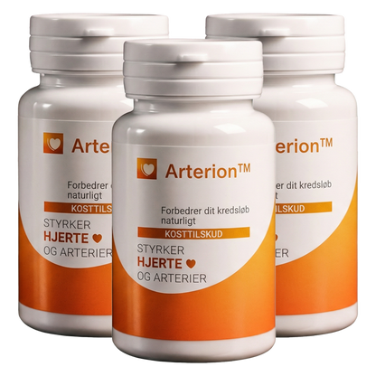 Arterion™ Øjeblikkelige hjerte- Og Karsystem-Kapsler | Renser 93% af blodkarrene på 3 dage!