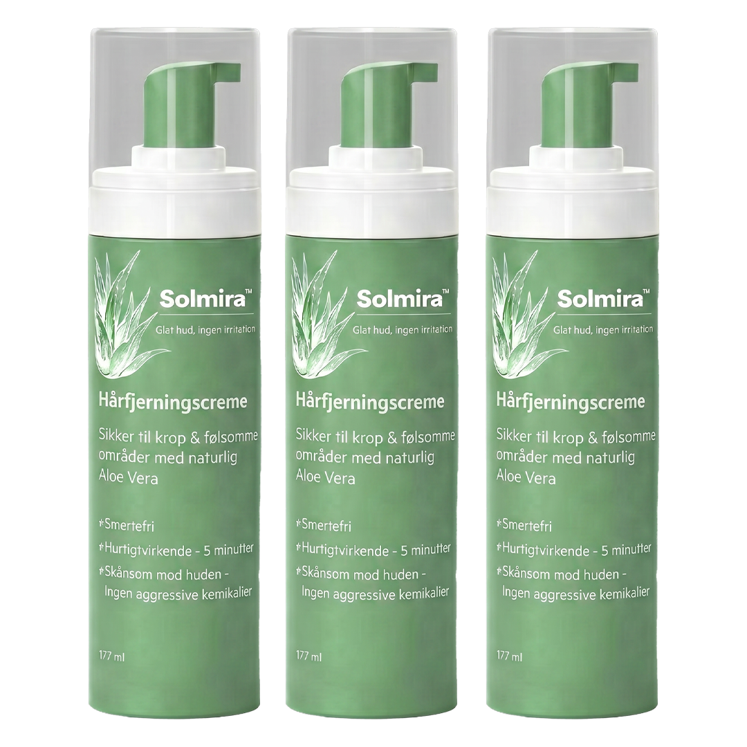 Solmira™ Smooth Skin Creme | Hold huden blød, beroliget og fri for skønhedsfejl i flere dage