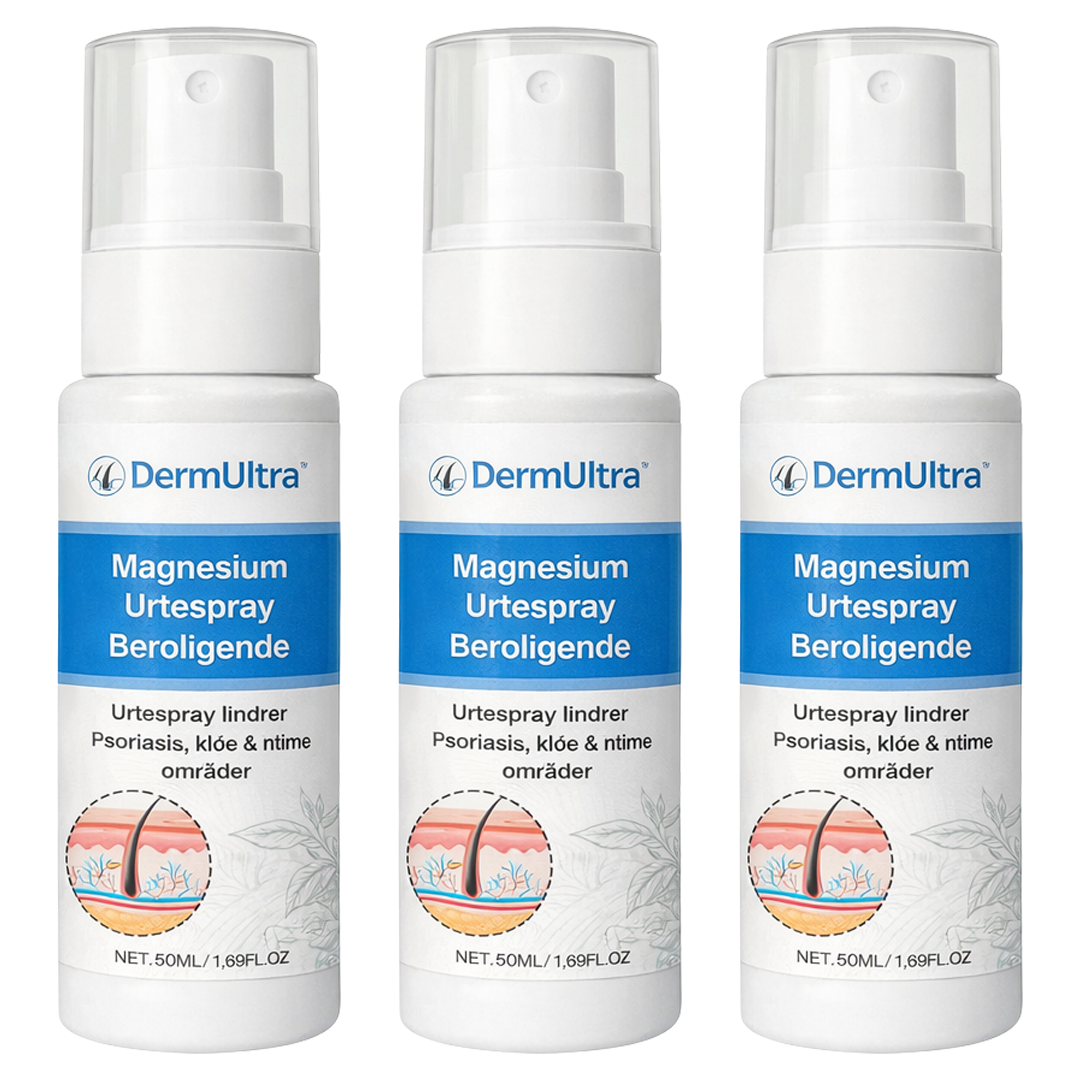 DermUltra™ Genopretningsspray | Lindrer rød, kløende hud på bare 5 dage!