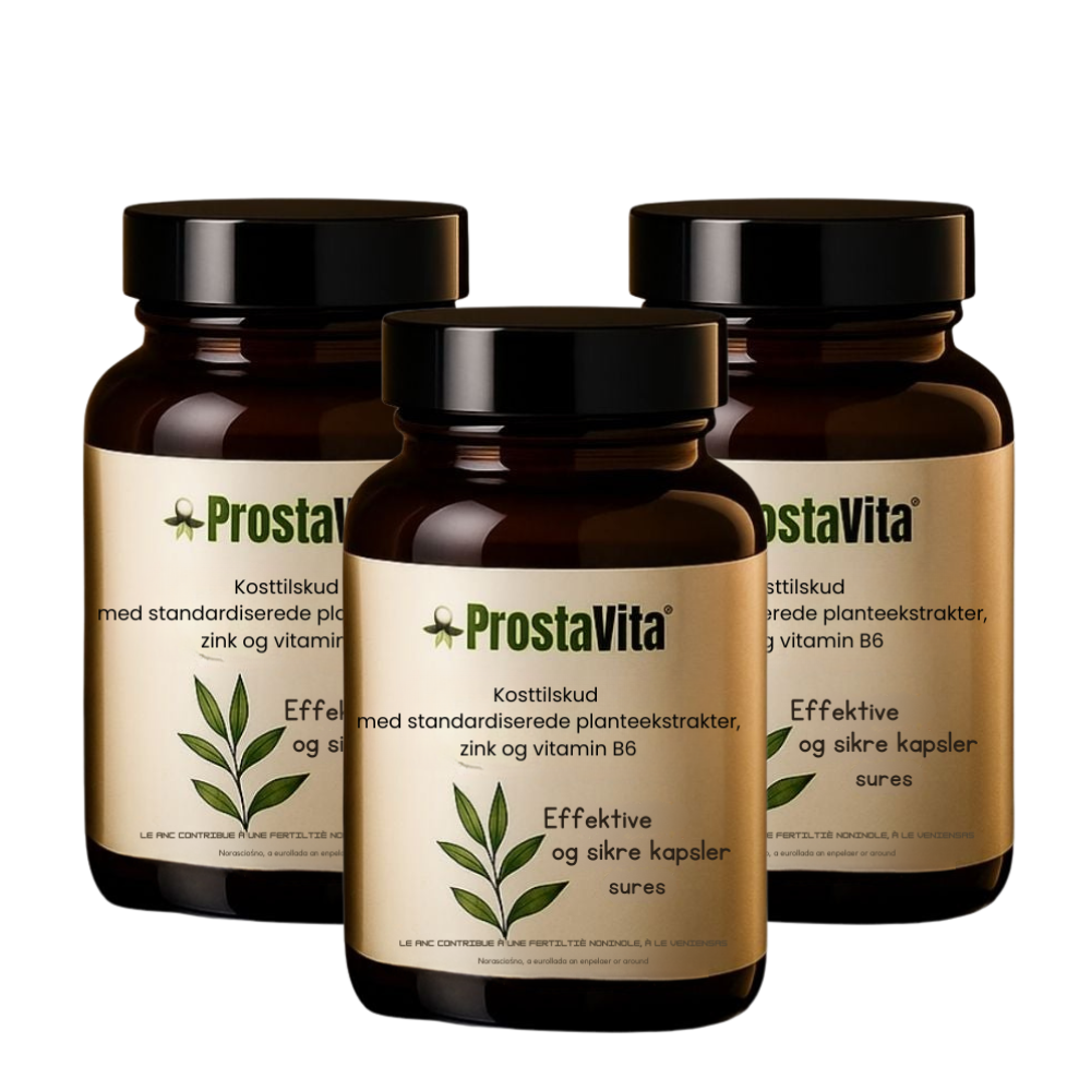 ProstaVita™ | Reducer prostatabetændelse med op til 95 % på 5 dage!